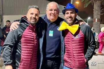 Actuación de la murga teldense Los Nietos de SaryManchez en la segunda fase del concurso carnavalero de la capital grancanaria/FJS Fotografía y TA.